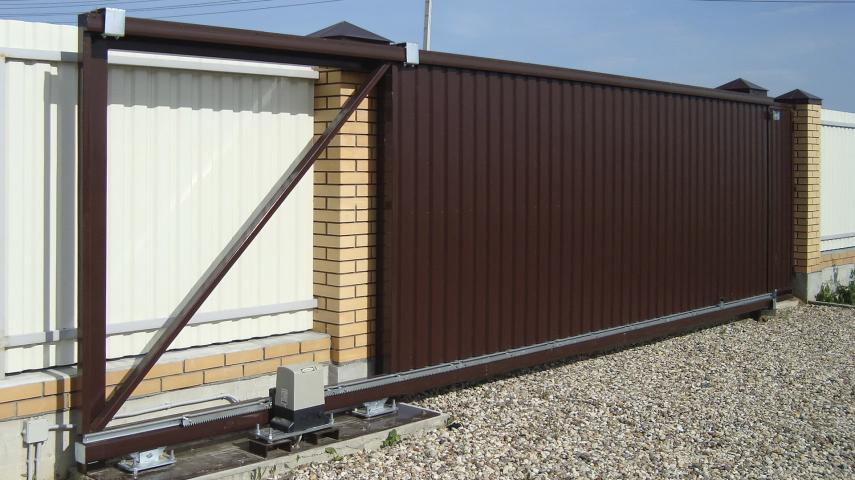 ворота из профлиста в Сочи